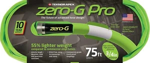 Pro Garden Hose, 3/4" x 75', Green - zero-G 4300-75 - Picture 1 of 7