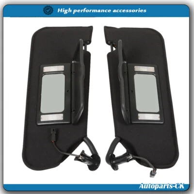 Sun Visor 23142243 23142245 For Chevrolet Corvette C6 2005-2013 Pair Sunshade Foto 1 de 4