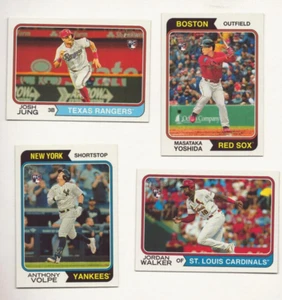 2023 Topps Heritage High Number COMPLETE BASE SET #501-700 200 Cards Volpe Jung - Picture 1 of 2