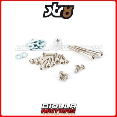 STR-555.03/CR VITI CARENA ACCIAIO CROMATO MBK BOOSTER 1992 - 1999 - Immagine 1 di 4