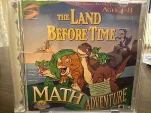 THE LAND BEFORE TIME CD-ROM AGES 4-8 MATH ADVENTURE 1998 - Picture 1 of 3