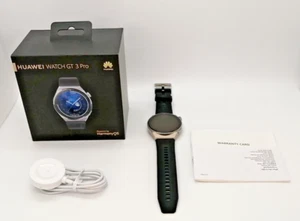 HUAWEI Smart Watch GT3 Pro 46mm Active Model ODN-B19 Android-in Stock-Fast USED - Picture 1 of 16