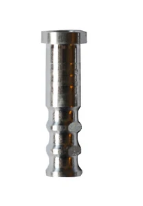 Paquete de 12 inserto de aluminio punta dorada 0,246 - Imagen 1 de 6