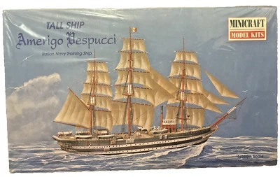 Minicraft Models 11304 1:350 Amerigo Vespucci Tall Ship - Image 1 of 4