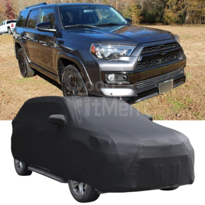 Чехол для автомобиля Toyota 4Runner эластичный атласный пыленепроницаемый индивидуальная защита для помещений - Изображение 1 из 4