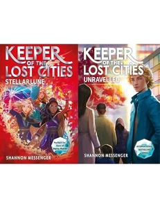 Keeper of the Lost Cities 2 Book Collection Set Stellarlune 9 and Unraveled 9.5 - Picture 1 of 3