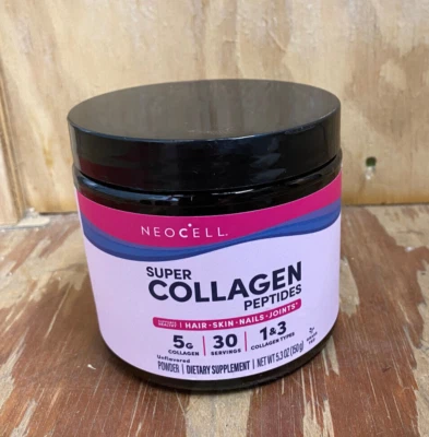 NeoCell Super Collagen Peptides, Unflavored Powder, Exp 10/26 - Image 1 of 4