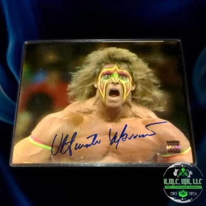 *WWF/WWE ULTIMATE WARRIOR SIGNED AUTOGRAPHED 8X 10 PHOTO W/ PROJECT WARRIOR HOLO - Picture 1 of 1