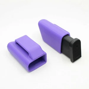 BORSA RIVISTA PER GLOCK 43 9mm - VIOLA - RH SHOOTER - per cinture fino a 1,5" - Foto 1 di 5