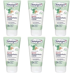 6 x 75 ml | Babydream extra sensitiv Spezial Wundschutzcreme besonders sanft - Bild 1 von 2