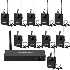 TAKSTAR UHF Wireless In-Ear Monitor System 10 Kanal & Taschensender Monitoring A0P6 - Bild 1 von 15