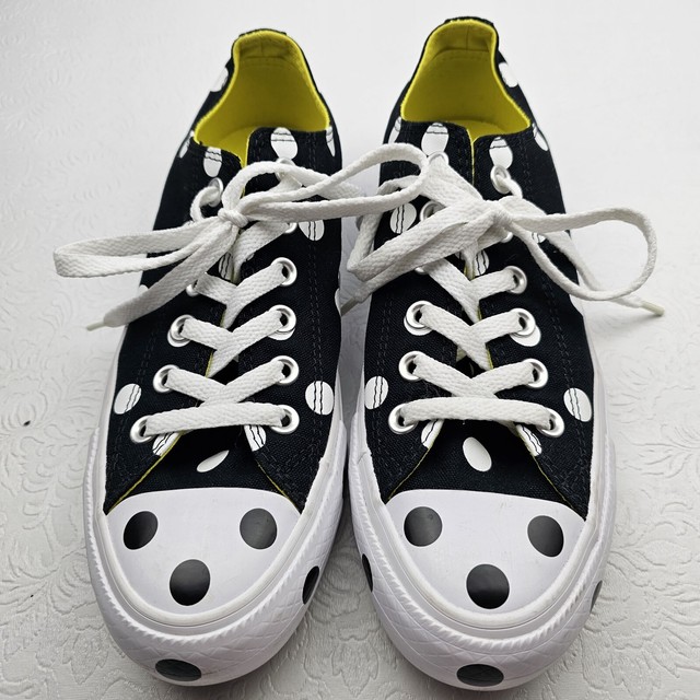 All Star Cano Baixo Preto - POLKADOTS & ELEMENTS