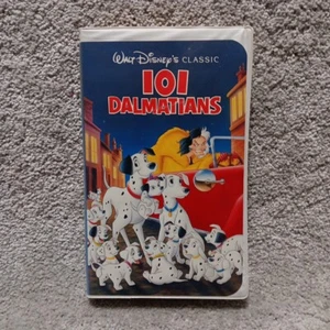 RARE 101 Dalmatians VHS 1263 Walt Disney Classic Black Diamond Edition VHS Tape - Picture 1 of 17