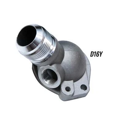 SpeedFactory Racing -16an Thermostat Housing for Honda Civic D16Y Engines - Image 1 of 2