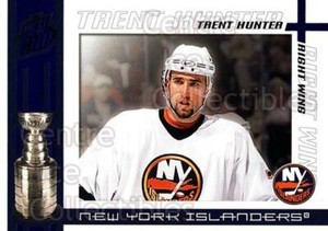 2003-04 Pacific Quest for the Cup Blue #67 Trent Hunter
