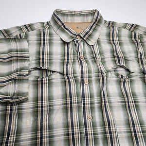 Camicia Carhartt Force Mandan Relaxed Fit Uomo XL Plaid Bottoni Ventilata Ripstop - Foto 1 di 10