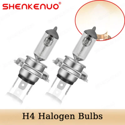 For Kia Spectra 2007-2009 H4 9003 Halogen Headlight High/Low Beam Bulbs Kit - Image 1 of 4