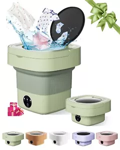 Portable Washing Machine 9L Mini Laundry Washer with 3 Modes Cleaning for Und... - Picture 1 of 8