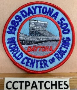 1989 DAYTONA 500 WORLD CENTER OF RACING PATCH - Picture 1 of 2