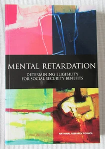 Mental Retardation Determining Eligibility for Social Security Benefits LIKE NEW - Picture 1 of 2