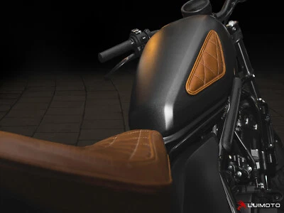 PROTECTOR TANQUE EMPUÑADURAS RODILLERAS HONDA REBEL 300 500 2017-2021 LUIMOTO DIAMOND Foto 1 de 3