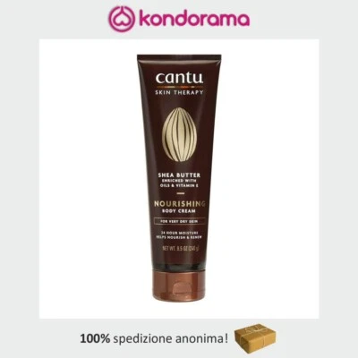 Cantu Skin Therapy Shea Butter Body Cream 240g Crema per il corpo con karité - Immagine 1 di 3