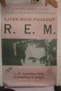 REM Poster R E M r.e.m. Lifes Rich Pageant - Picture 1 of 1