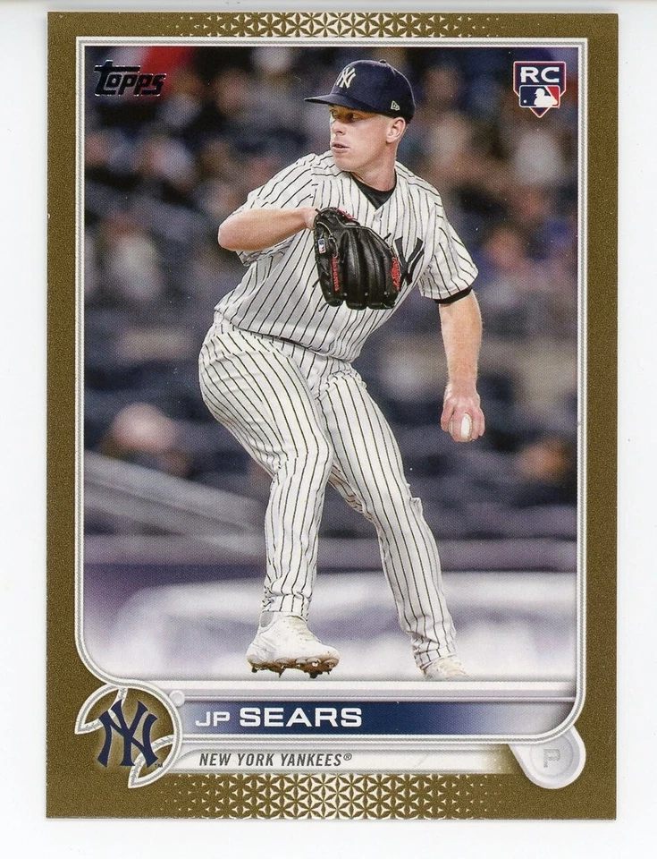 2022 Topps Update JP SEARS GOLD 1911/2022 YANKEES - Image 1 of 1