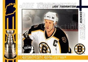 2003-04 Pacific Quest for the Cup Blue #10 Joe Thornton