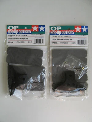 Tamiya: 2 x TA03F Urethane Bumper Set - HOP-UP OPTIONS #53268 - Bild 1 von 2