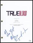 Michael Raymond-James "True Blood" AUTOGRAPHE signé pilote épisode scénario APECA