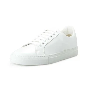 Cavalli Class Men's White Leather Fashion Sneakers Shoes - Picture 1 of 8