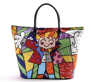 Romero Britto Tote Bag: The Hug ** NEW ** - Picture 1 of 2