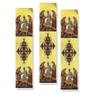 Set of 3 Resurrection Of Christ Book Markers Txtile Art 9 1/8"x2" - Picture 1 of 1