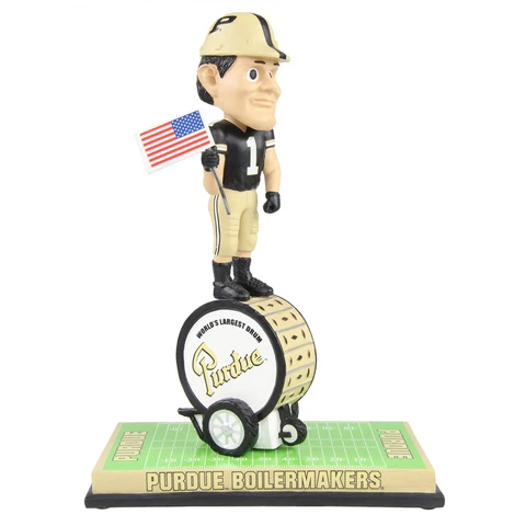 Purdue Pete Purdue World's Largest Drum Band Bobblehead NCAA College Cover
