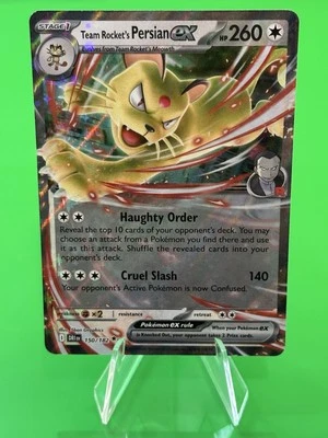 Pokemon Team Rocket's Persian ex S & V Destined Rivals Double Rare 150/182 NM!!! - Image 1 of 3