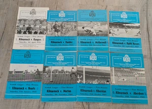 Lot x 8 Kilmarnock Home Scottish Football Programmes 1969-70 lot 2 - Picture 1 of 4