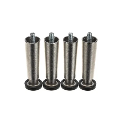 Juego de 4 ajustes de pierna Grindmaster Cecilware 4" M005SA - pieza de repuesto original OEM Foto 1 de 4