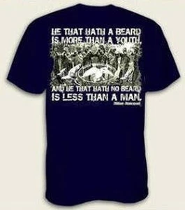 Duck Commander DCSHIRTSN-S Small Duck Dynasty T Shirt Shakespeare Navy Blau - Picture 1 of 1
