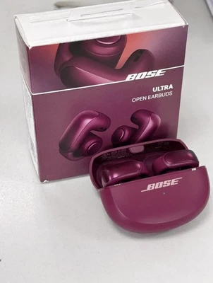 Bose Ultra Open Earbuds Wireless Bluetooth, Deep Plum (Limited Edition) - New