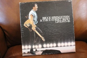 BRUCE SPRINGSTEEN Live 1975-85 COLUMBIA 5XLP Booklet Cover VG Vinyl EX - Picture 1 of 9