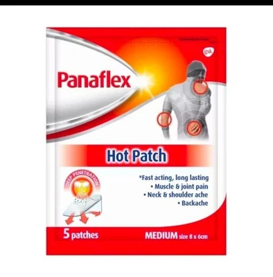 4Packs Panaflex Hot Patch For Fast & Effective Body Pain Relief (5’s) - Image 1 of 3