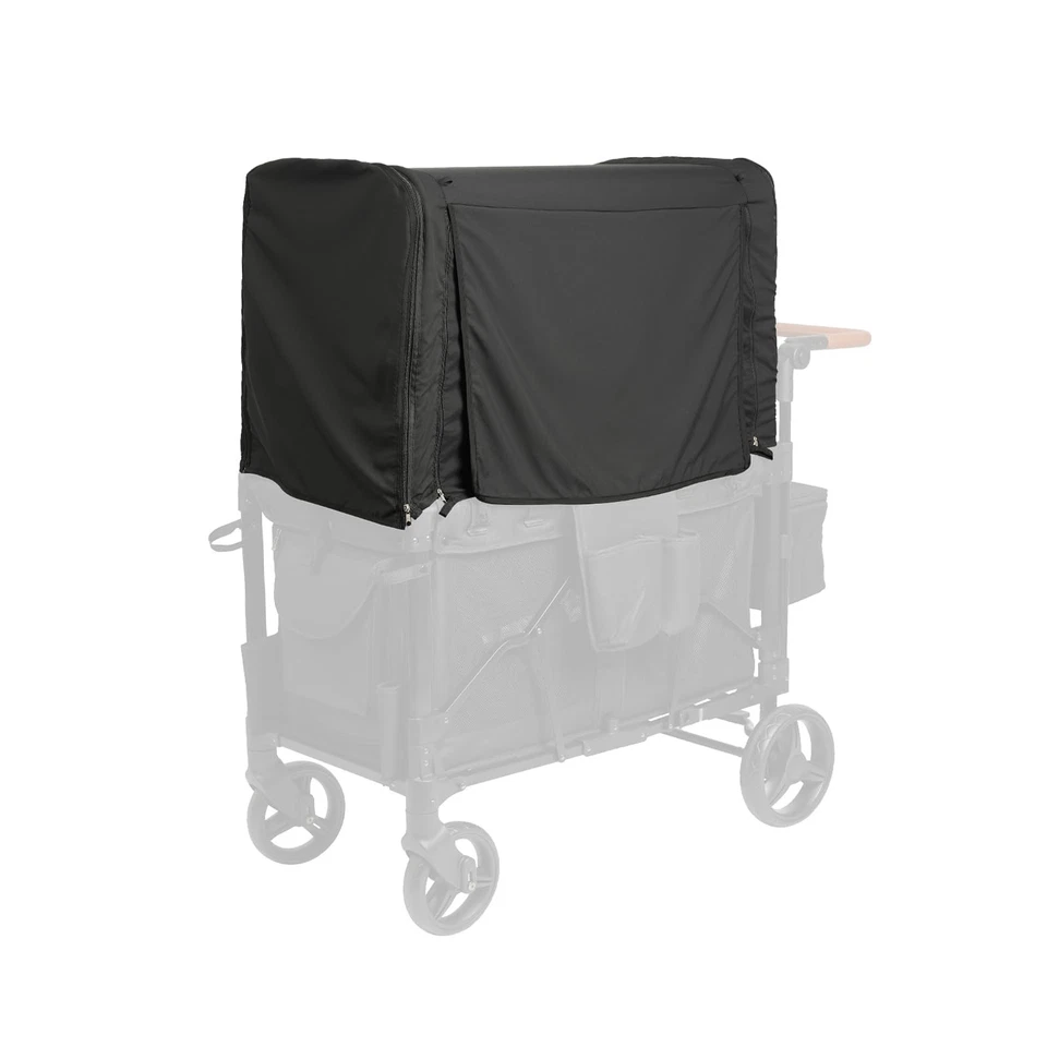 Stroller Sun Shade & Mosquito Net Cover 2-in-1 Wagon Canopy for Wonderfold W4... - Image 1 of 4