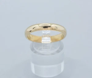 (MA5) Men's 14K Yellow Gold Wedding Band 4.8 Grams Size 10.75 - Picture 1 of 5