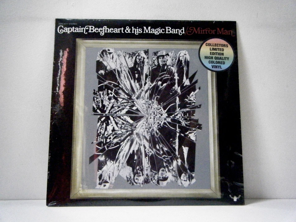 CAPTAIN BEEFHEART Magic Band  LP Mirror Man 1970 Buddah RE Clear vinyl SEALED! - Image 1 of 1
