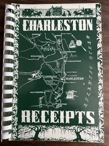 Charleston Receipts Cookbook Recipes Junior League SC 1989 Printing - Picture 1 of 5