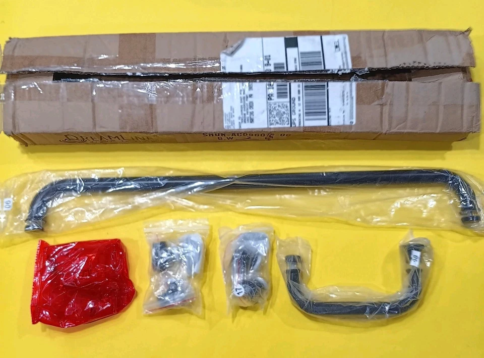 Dreamline SHDR-AC096072-06 herrajes para puerta de ducha, manija, bronce frotado con aceite Foto 1 de 3