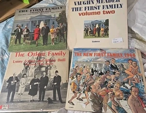 The First Family 4 Vinyl LP Bulk Lot  • Comedy, Vaughn Meader, JFK, Kennedy Ex  - Picture 1 of 5