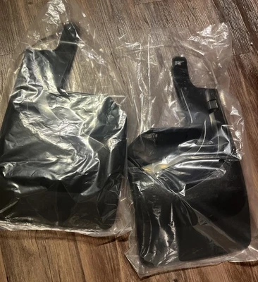 Weather Tech No-Drill MudFlaps 120100  Black New - Open Box - Image 1 of 4