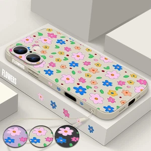 Magsafe Hülle für iPhone 16 15 Pro Max 14 13 12 11 Floral TPU Handykette Cover - Bild 1 von 18